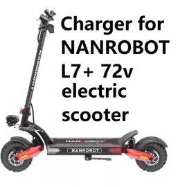 coming data 3a fast battery Charger for NANROBOT  Ls7+ 72V Electric  Scooter