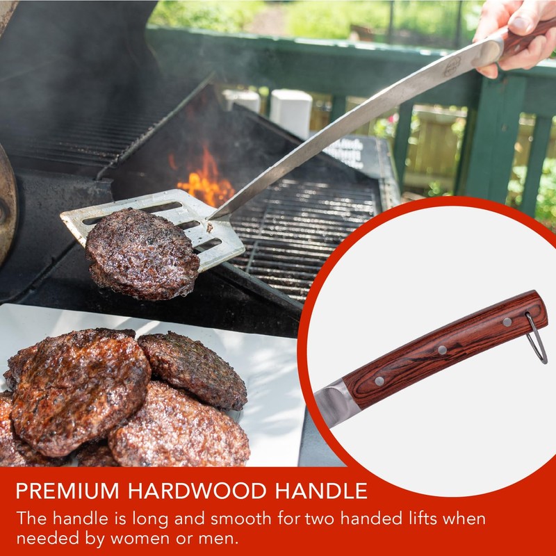 Grill Spatula 24-inch Super Long for Grilling Barbecue Griddle and