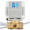 HSH-Flo 3/8" DN10 3 Way 12VDC CR5-01 NPT Brass L