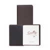 Scully Plonge Leather Desk Journal - Blank Page Notebook (Chocolate)