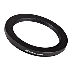 62mm to 49mm Step-Down Ring Filter adapter (62mm-49mm) Camera Filter Ring for 49mm UV ND CPL Filter (MPIXO)