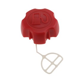 OTOTEC 1 x Red Lawn Mower Fuel Cap for Outdoor Power Tools, Replacement Parts, Compatible with Scheppach MP 99-42 T375- T475 and T575 Engines