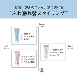 Cosmetex Roland Airy & Easy Glossy Hair Wax, 3.5 oz (100 g)