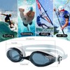 Professional Swimming Goggles, Blue Tinted Lenses, Adjustable Strap, Competition Racing