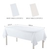 EPCDBBRT 4 Pieces Paper Tablecloth Roll, Birthday Tablecloth, Square Tablecloth,