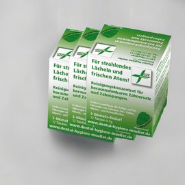 3 x Cleaning Concentrate Dental Cleaner for Ultrasonic Cleaning Devices