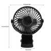 W‑06 Mini USB Fan Portable Desktop Rechargeable Low Noise Handheld