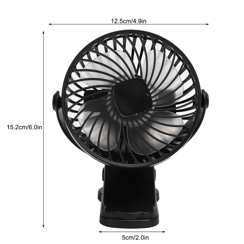 W‑06 Mini USB Fan Portable Desktop Rechargeable Low Noise Handheld
