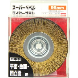 SK11 Super Bevel Wire Brush, 3.7 inches (95 mm)