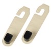 Gluebar 2 Pack Headrest Hooks for Purses and Bags, Car