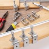 ZOWZEA 2 Pack 304 Stainless Steel Small C Clamps 1