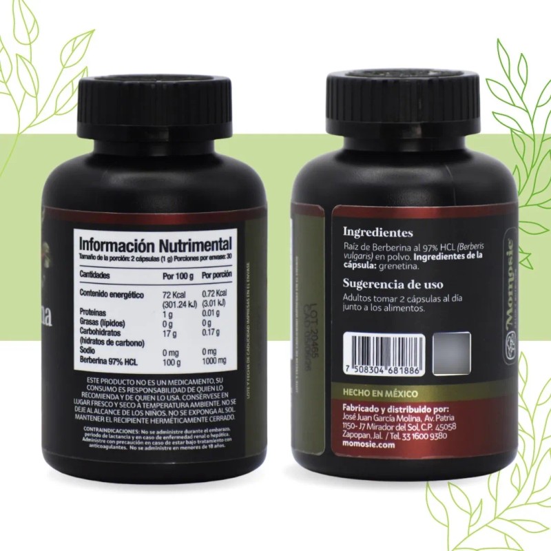 Kit Berberina + Inositol Puro Myo Inositol + D-chiro Sin