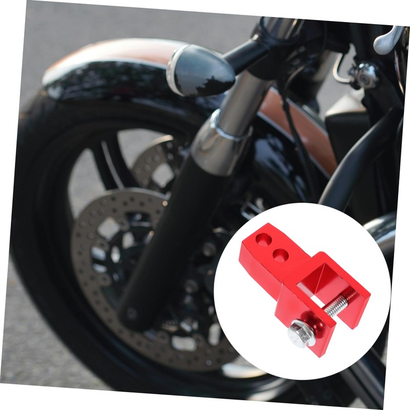 GRIRIW 2pcs Motorcycle Rear Riser Height Extension Device Easy Installation