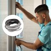 33FT Brush Weather Stripping - Weatherstripping for Sliding Windows/Glass Doors,