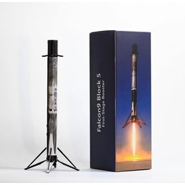 AYGITAL SpaceX Falcon 9 Block 5 1/233 Diecast Rocket Model