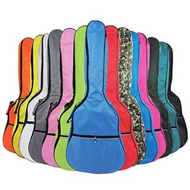 HOT SEAL 5MM Sponge Waterproof Durable Colorful Conventional Guitar Case Bag with Storage (For 40&41 Inch, Camouflage)
