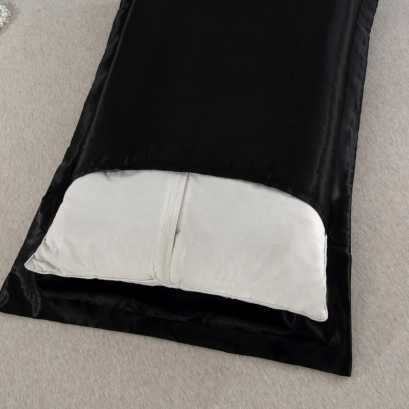 Pillow Shams Set of 2, Pillowcases, Silky Satin, for Hair,