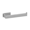 WENKO Turbo-Loc Genova Matt Towel Rack, Decorative Stainless Steel Wall