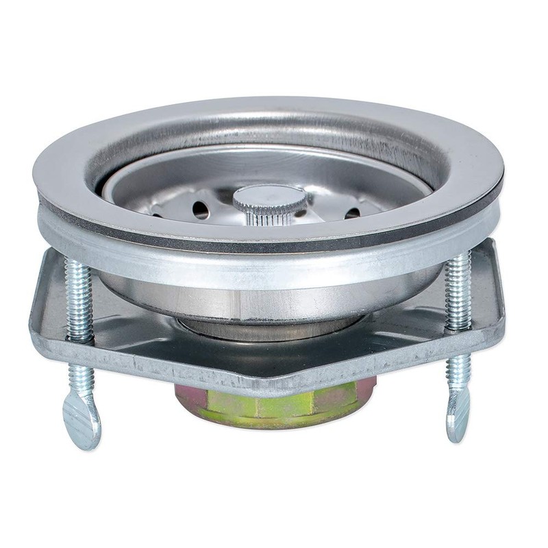 EZ-FLO Kitchen Sink Strainer with Flange and Die-Cast Slip-Joint Nut,