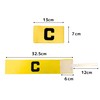 Pochumore Captain Mark Team Armbands Set of 3 with C