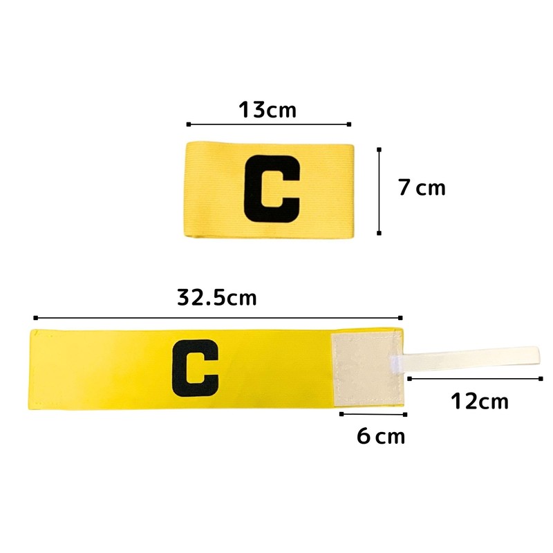 Pochumore Captain Mark Team Armbands Set of 3 with C