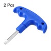 sourcing map 2pcs Golf Spike Wrench Tool 3.9mm Golf Torque