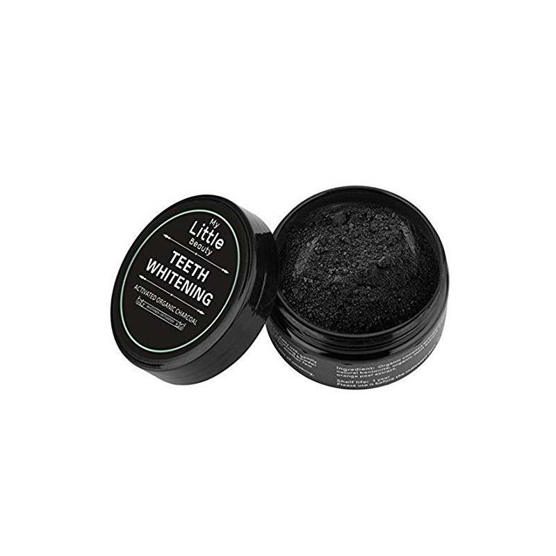 Teeth Whitening Charcoal - MY LITTLE BEAUTY – Organic Tooth