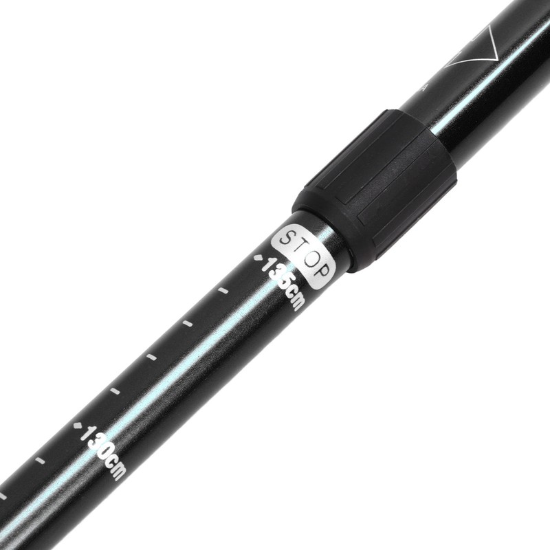 Outdoor Hiking Cane 3 Section Telescopic Walking Cane Adjustable Height