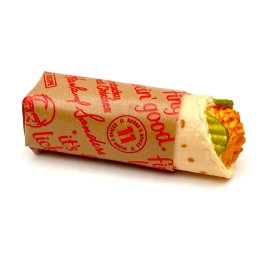 KFC ULTRA RARE Chicken Wrap Sandwich Zuru 5 Surprise KFC Mini Brands