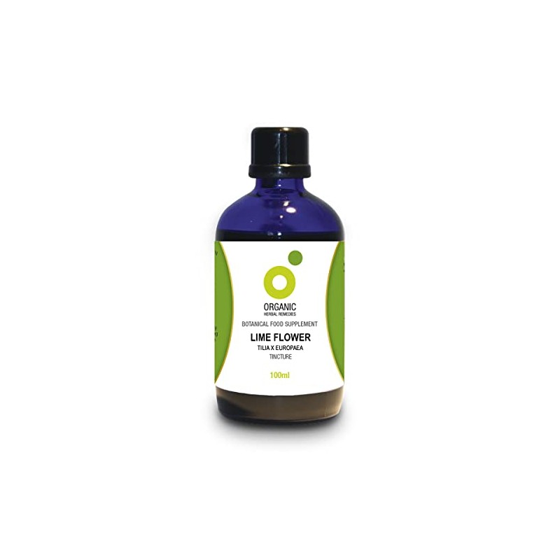 Organic Herbal Remedies 100 ml Linden Lime Flower Tincture