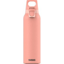 SIGG - Insulated Water Bottle - Thermo Flask Hot & Cold One Light - With Fruit Strainer - Leakproof - BPA Free - 18/8 Stainless Steel - Pink - 0.55L