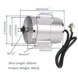 Unite Brushless Motor 72V 3000W Electric High Speed Motor for e-bike Go Kart ATV
