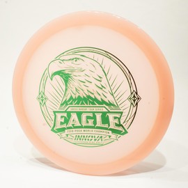 Innova Proto Glow Champion Eagle Gregg Barsby Tour Series Disc Golf Fairway Driver, Glows in The Dark, Pick Color/Weight [Stamp & Exact Color May Vary] Pink 173-175 Grams