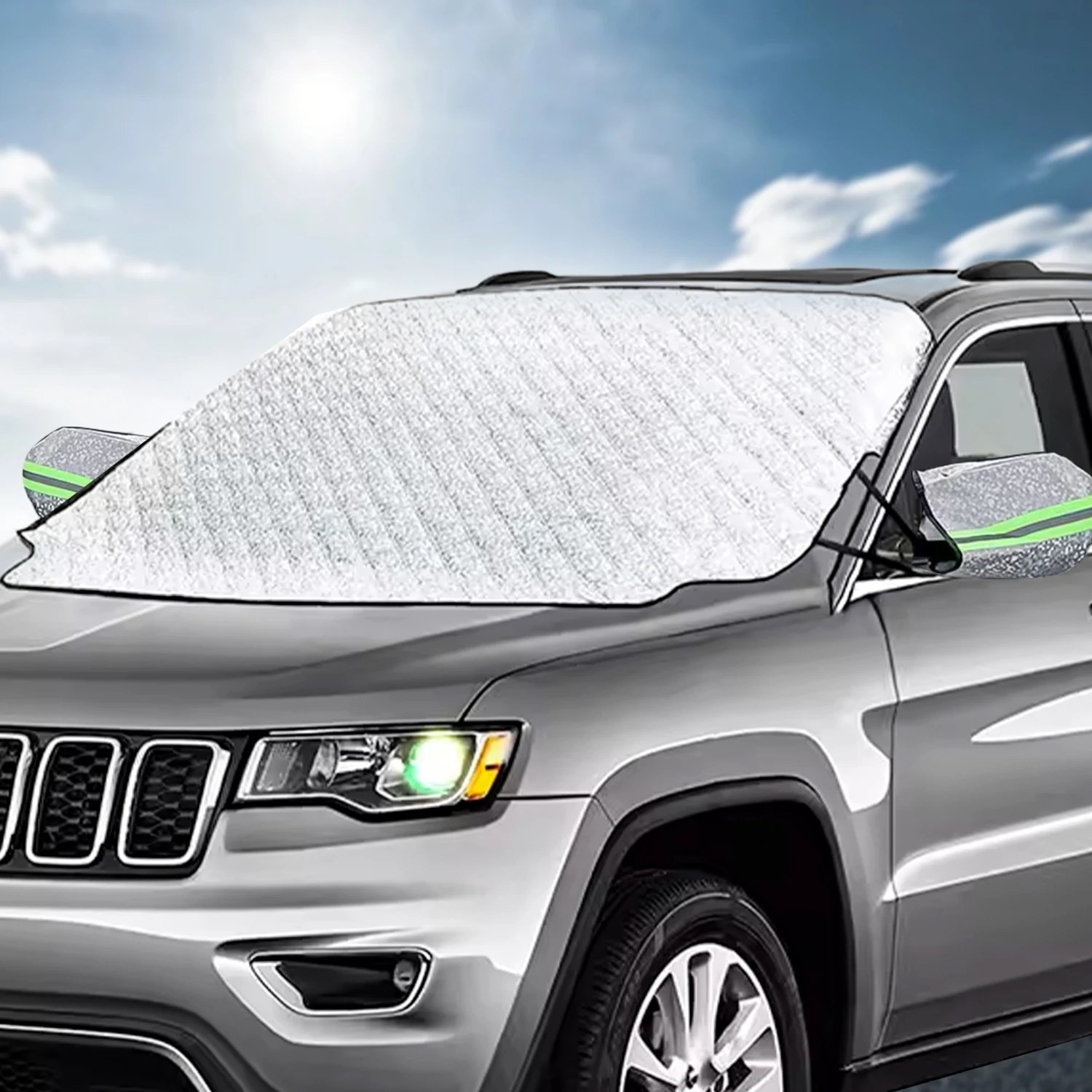 windshield cover snow