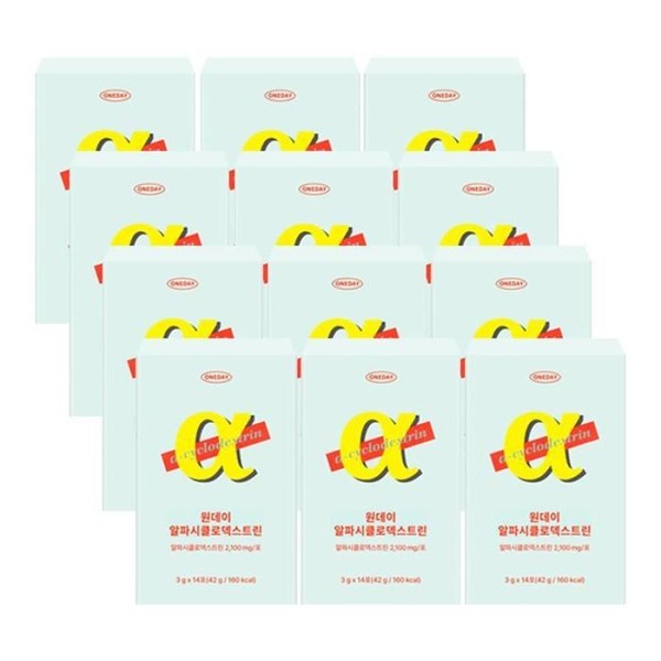 Days On One Day Alpha CD Alpha Cyclodextrin 14 Packets
