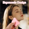 Facial Contour Brush, Silicone Butterfly-Shaped Face Drainage Massager Tool with