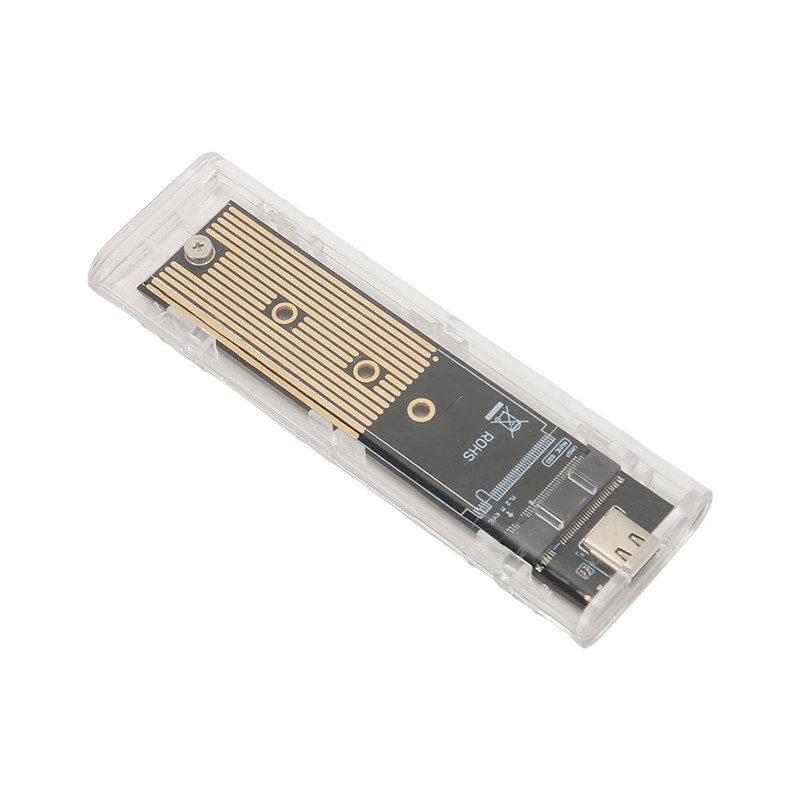 M.2 NVMe SATA SSD Enclosure NVMe to USB C 3.1