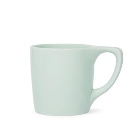 notNeutral Lino Porcelain Coffee Cup for Personal, Restaurant, Commercial Use - 10oz - Single Cup (Sage Green)