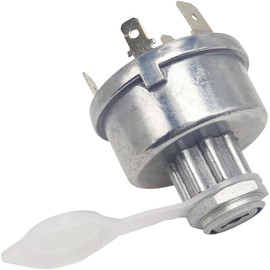 MACHSWON Ignition Switch,Ignition Starter Switch with 2 Keys for For-d Tractor 4600 4630 4830 5000 5030 5600 6600 5110 515 530A-535 3230 3430 3930 8630 8730 530 540-5500-50 7600 7700 Backhoe 82849085