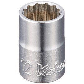 ko-ken 3/8 (9.5 mm) Sq. 12 Square Socket 12 mm 3405 m – 12