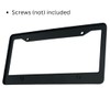 Custom License Plate Car Frame Packs (1001, Universal, Polyvinyl, 15,