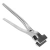 LALAFINA Professional Side Flush Pliers Steel Flat-Nose Pliers for Leather