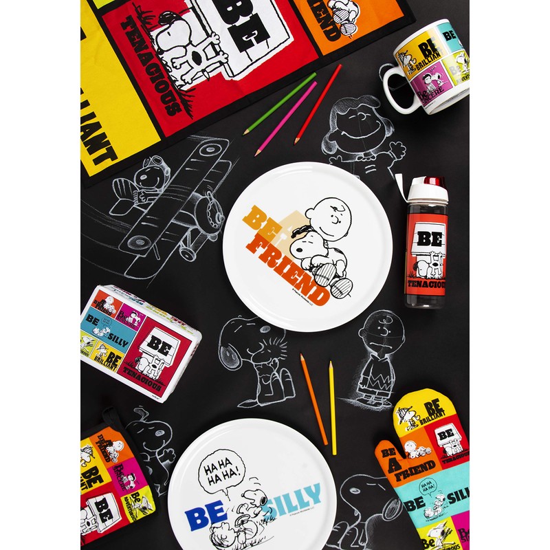 Excelsa Peanuts Tea Towel, Multi-Colour, 50 x 70 cm