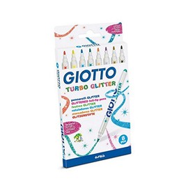 Turbo Giotto Glitter 8 Colour 4258 x10