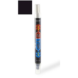 ColorRite 2Tip for Saturn SL- Series Automotive Touch-up Paint - Black Clearcoat 41/WA8555 - All-Inclusive Package