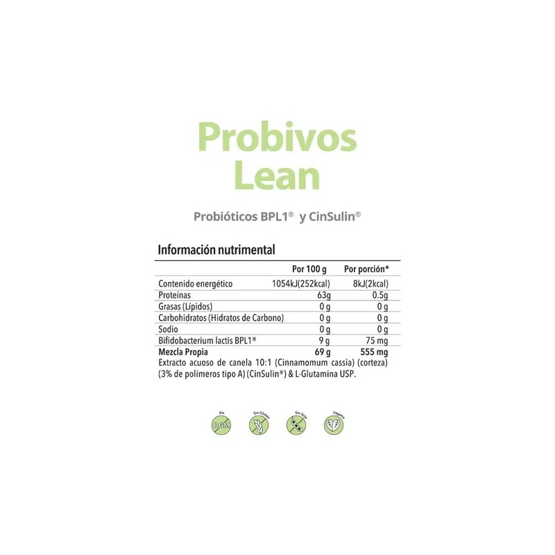 Matter Sport Probivos Lean 30 Caps Sabor Sin Sabor