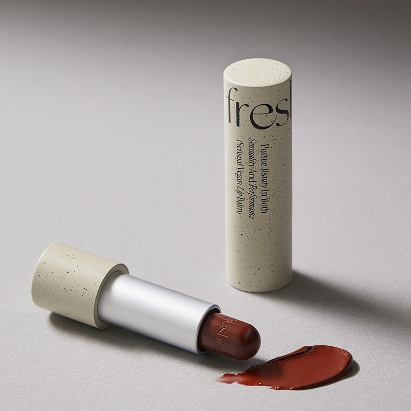 freshian Sensual Vegan Lip Balm (Set/Single) (12 Colors) - [SET]