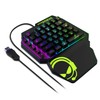 RGB One-Handed Gaming Keyboard 39 Anti-Ghosting Keys w/Hyper-Speed Precision 3