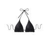 GORGLITTER Women's Bikini Tops Triangle Bikini Top Halterneck Bikini Top