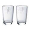 La Rochere Libellules Dragonfly Glass Tumbler 40cl, Set of 2